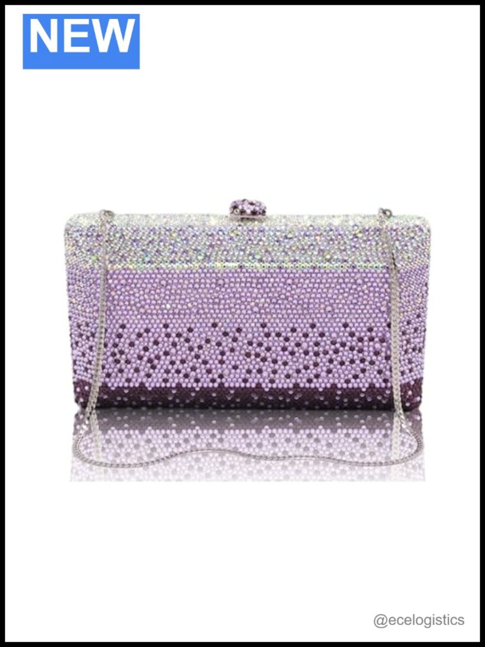 Luxury Crystal Clutch Rhinestone Evening Bag for Women Bride Wedding Party